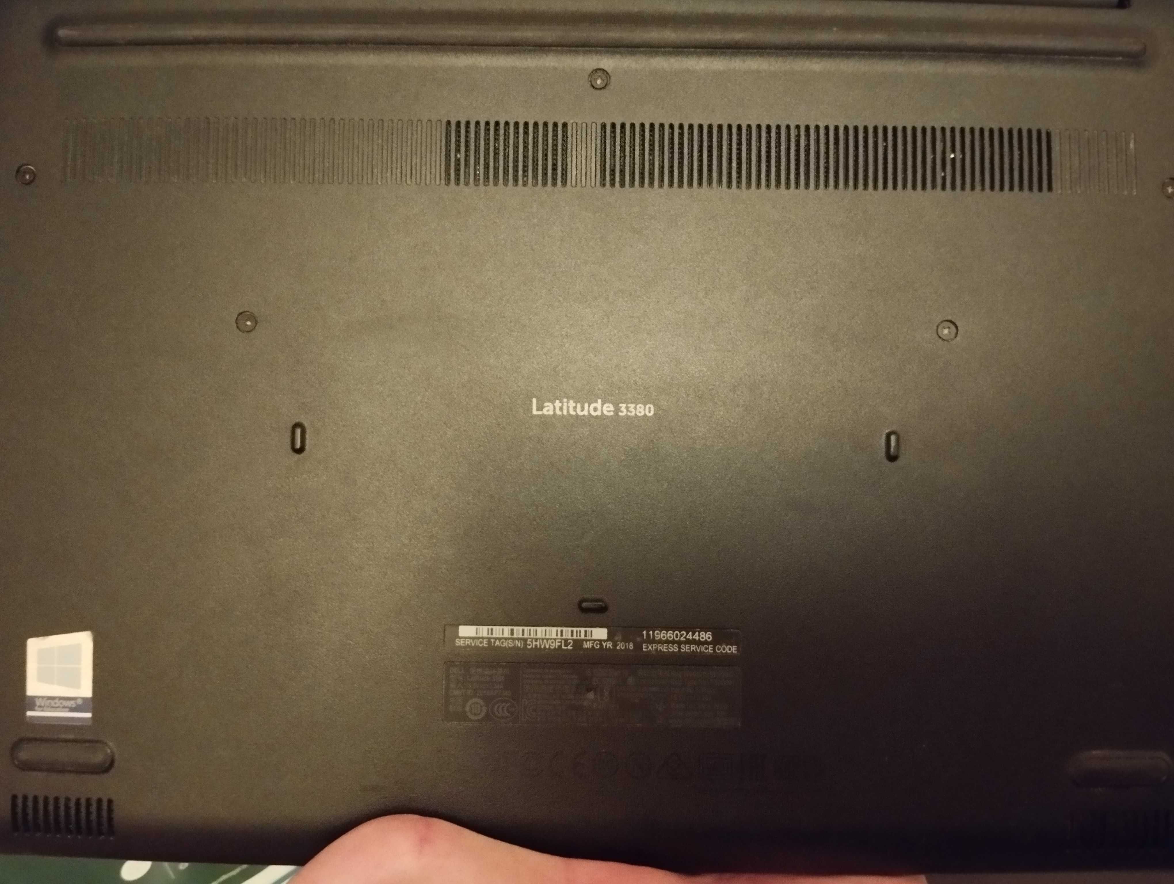 Laptop DELL Latitude 3380 - idealny stan, dysk ssd
