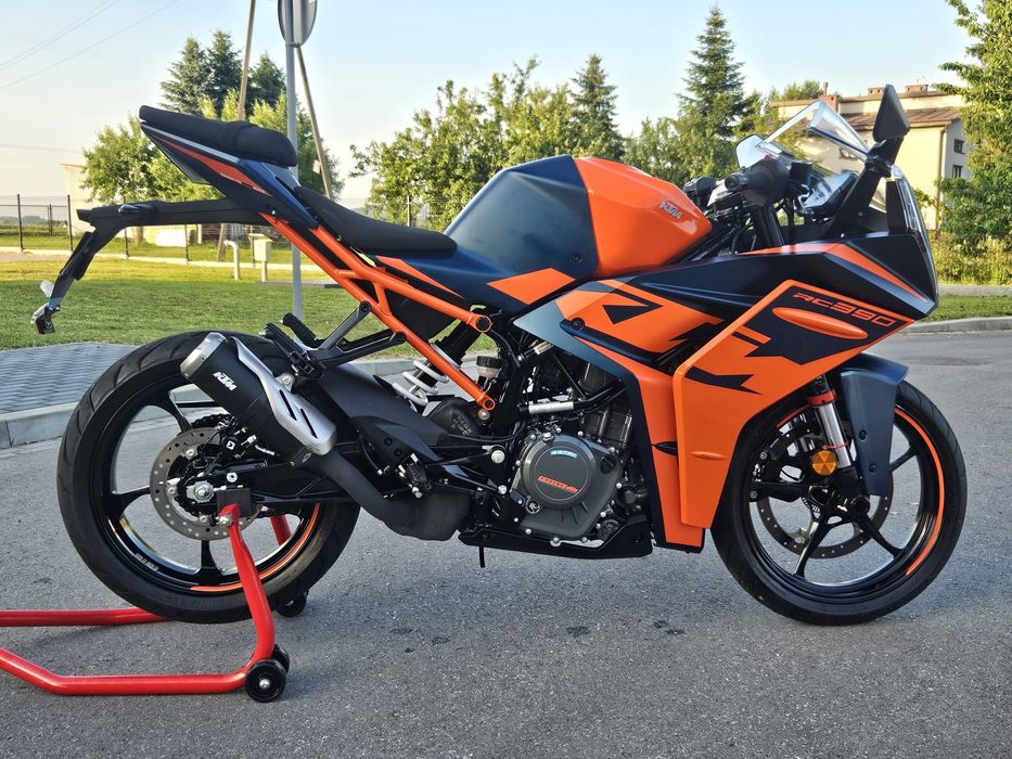 Ktm rc390 RC 390 Najnowszy model Niski przebieg Nowy A2 Duke motocykl