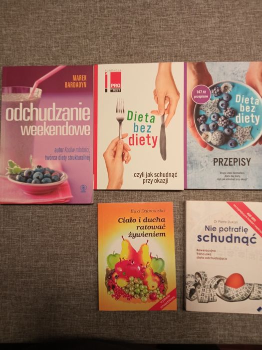 Książki - dieta, zdrowie
