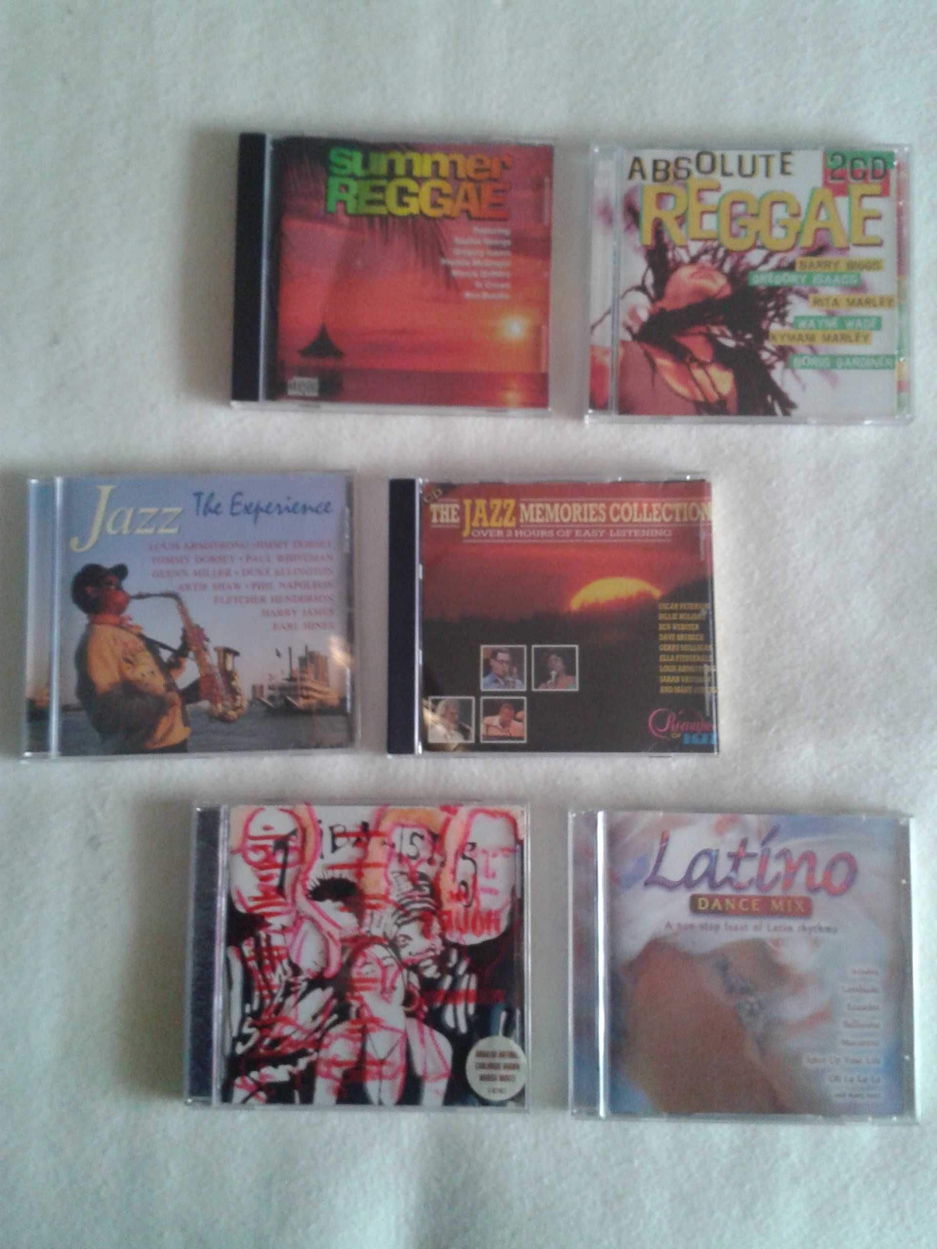DISCOS CD música reggae, jazz, brasileira, latina