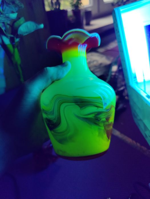 Uran Murano wazon  wenecki Walters Davidson art glass