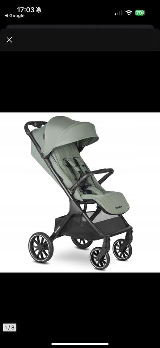 Easywalker Jackey 2 XL wózek spacerówka kolor Agave Green