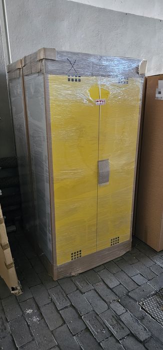 Szafa warsztatowa metalowa na ciecze i płyny ALTARO 195 x 95 x 50 NOWA