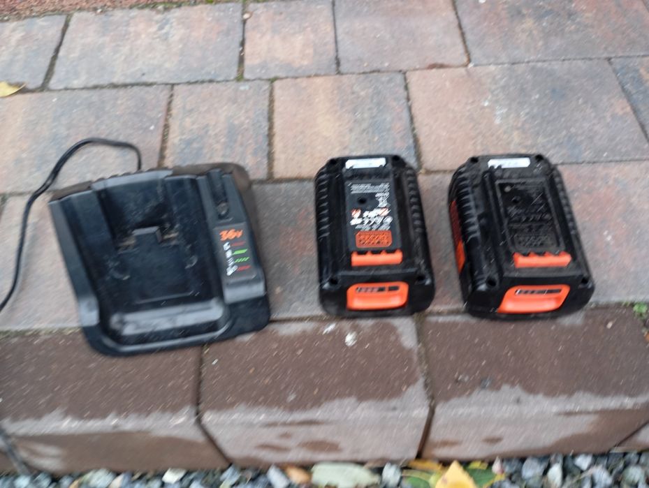 Kosiarka akumulatora Black decker 36 v bateria ładowarka