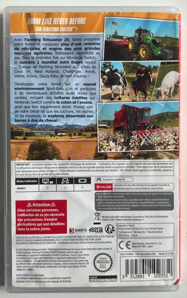 Farming Simulator Nitendo Switch