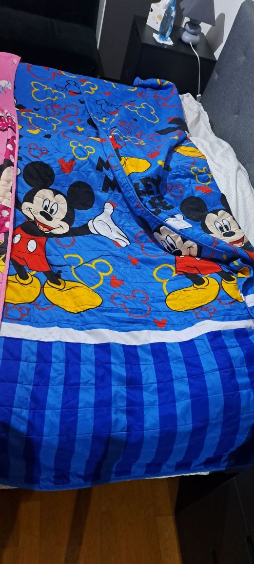 Colchas Disney Minnie&Margarida  e Mickey