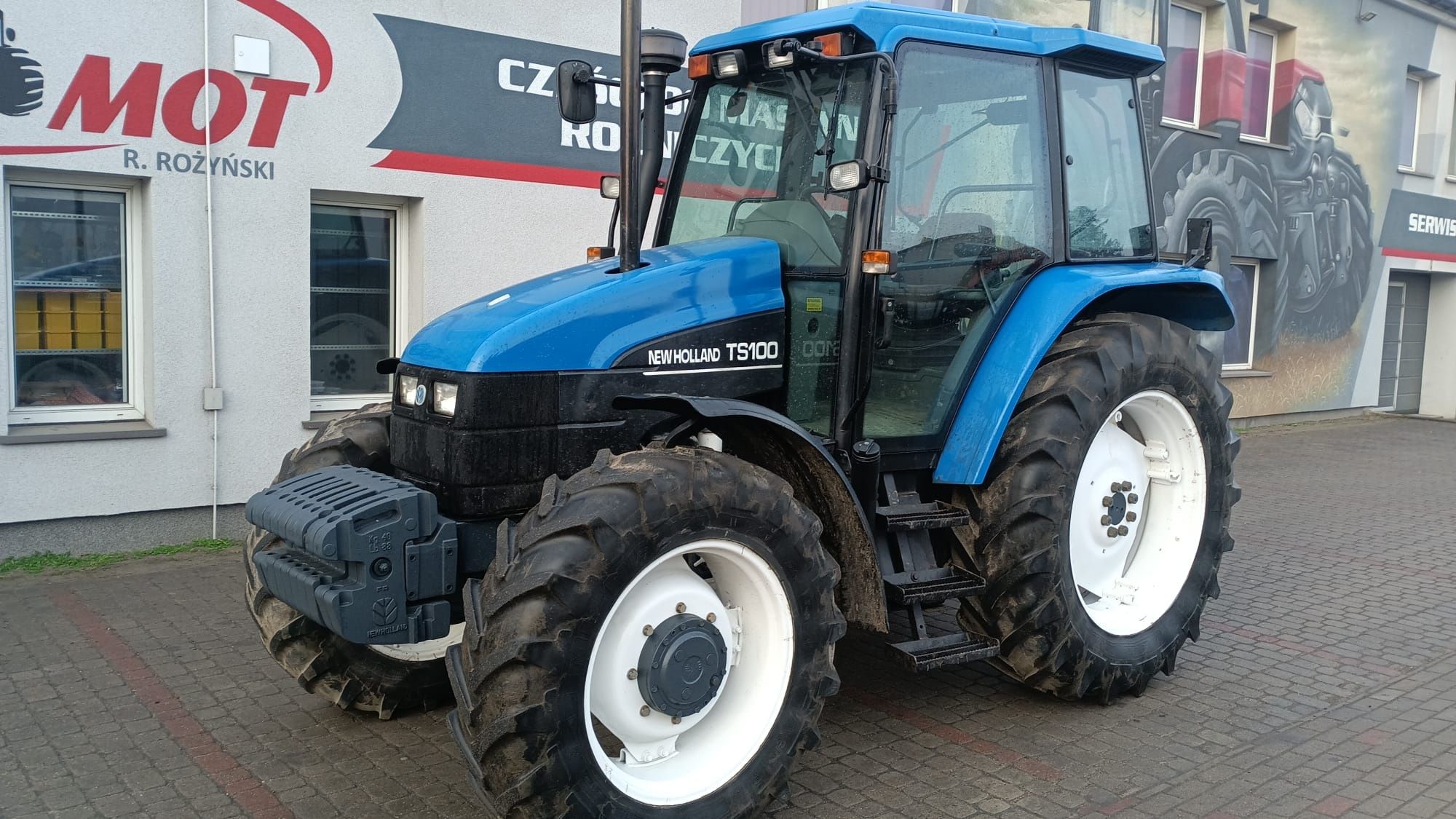 New Holland TS100 sprowadzony