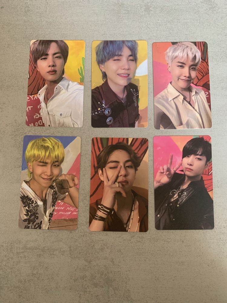 Bts Butter Photocards Não Oficiais