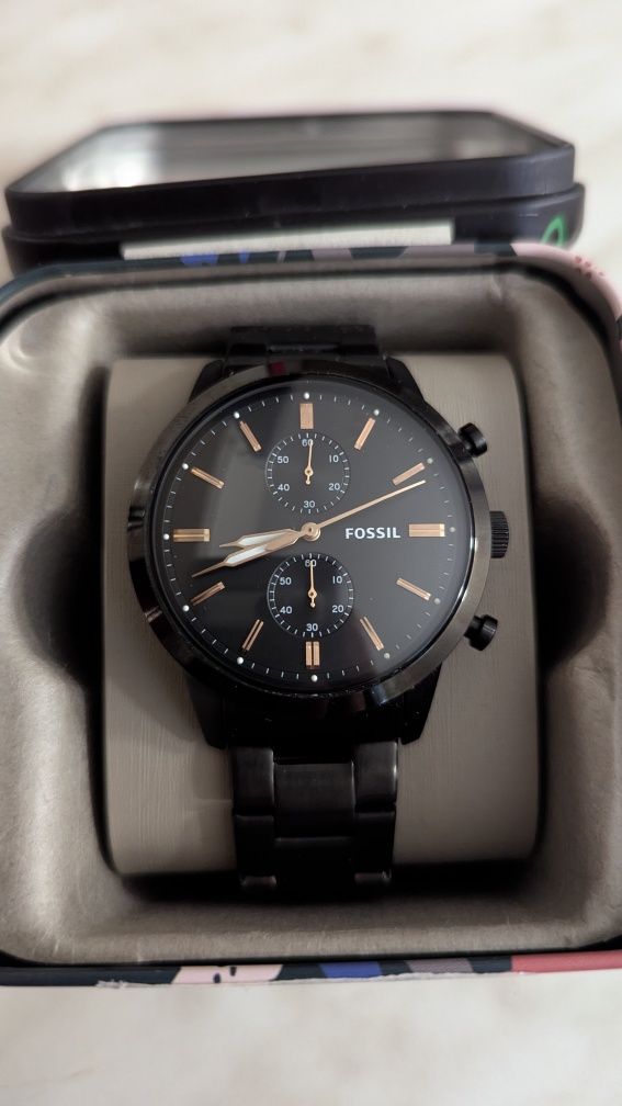 Часы Fossil chronograph, годинник хронограф США