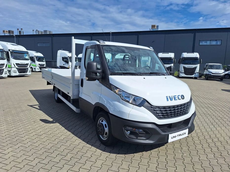 Iveco 35C14 Skrzynia Otwarta 5000x2200x400 10ep Bliźniaki  Nawigacja Gwarancja cena 119 000 netto