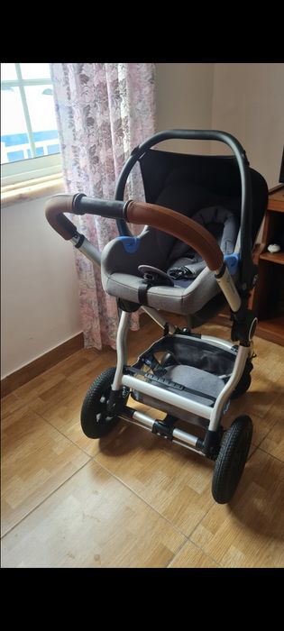 Carrinho de bebe 3 em 1 kinderkraft