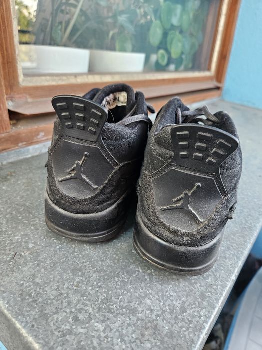 Buty jordany Air Jordan 4 Retro GS Black Cat