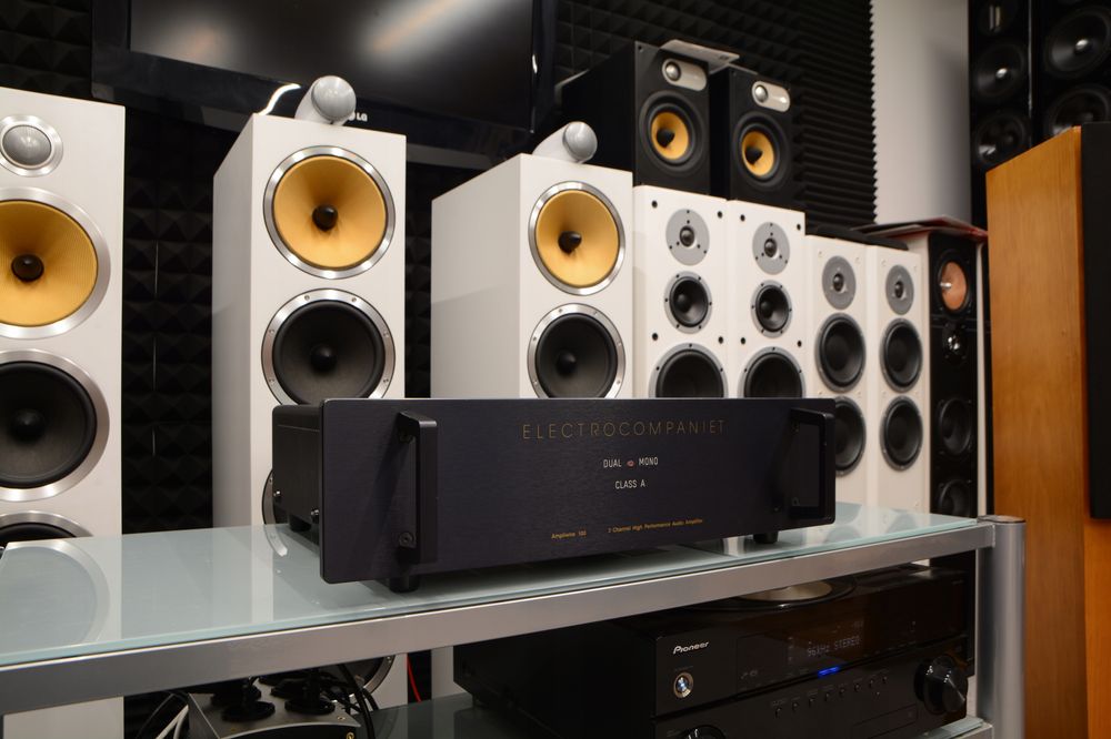 Mocna końcówka mocy wzmacniacz stereo Electrocompaniet Ampliwire 100