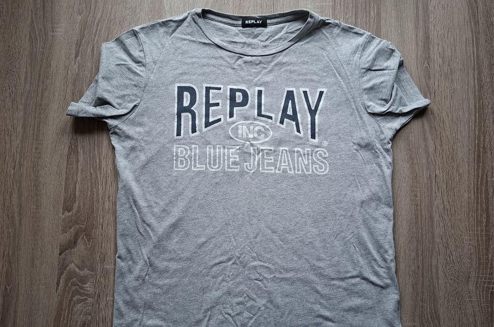 T-shirt Replay 2szt / szary / granatowy