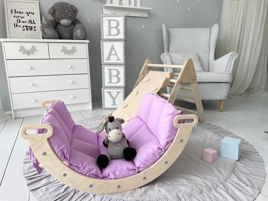 Треугольник пиклера от 2 месяцев , арка гойдалка , пiклер  комплекс