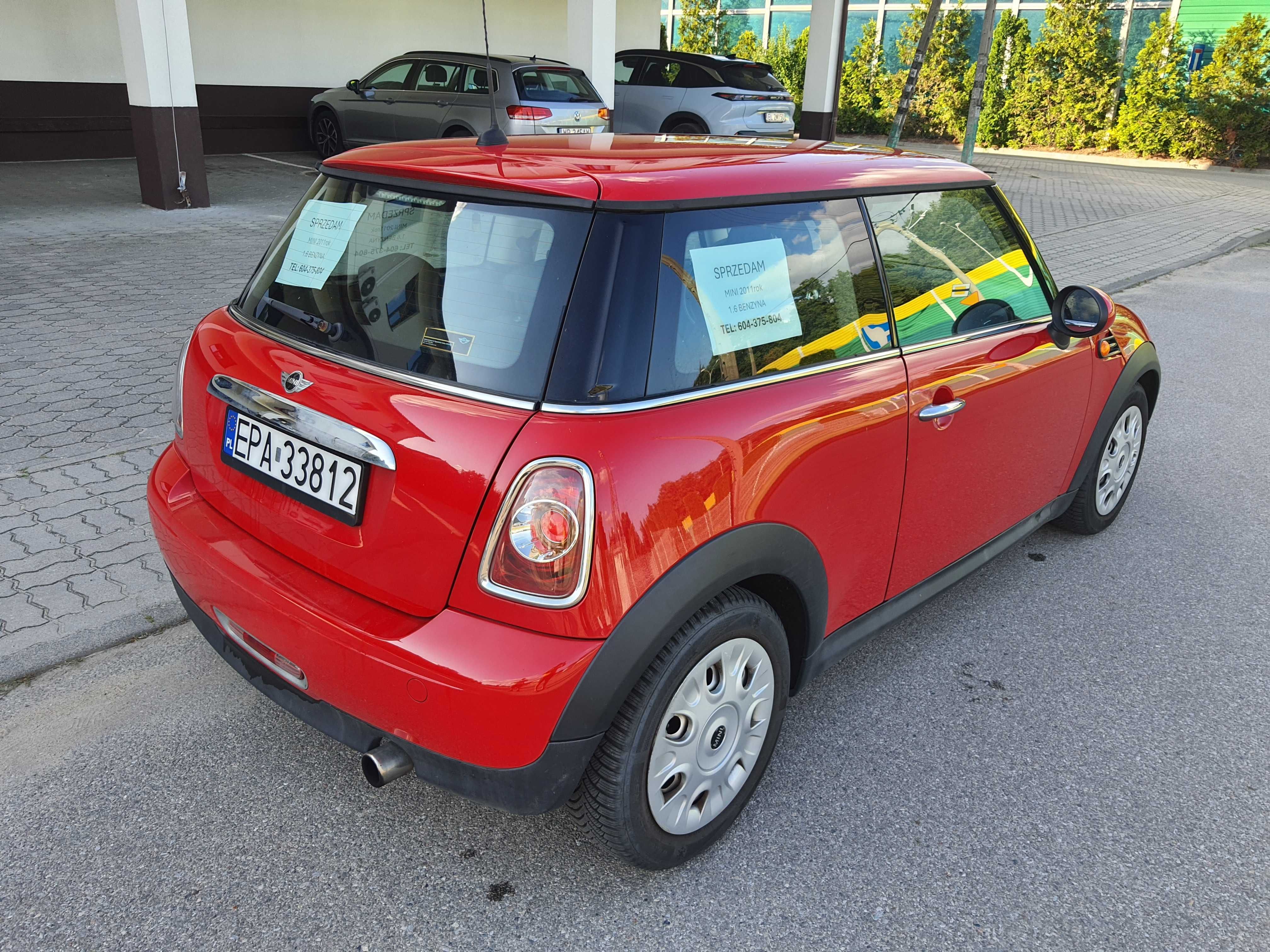 Mini One 1.6 benzyna 2011rok/Pierwszy właściciel w kraju