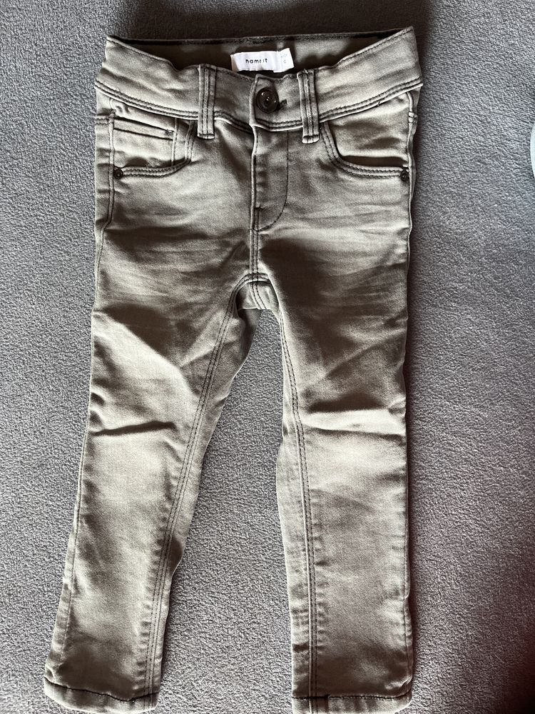 Spodnie jeans szare Name It 92cm