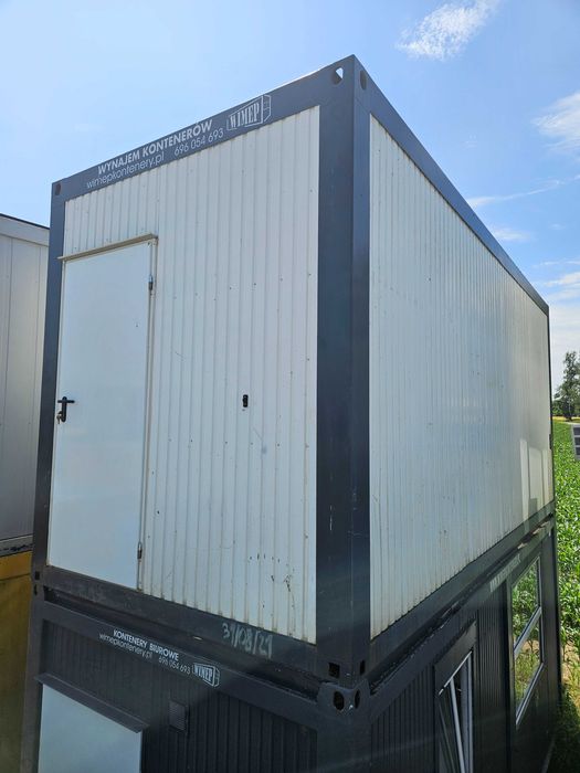 Kontener biurowy, socjalny, szatnia 6m - Używany (Gruba ściana 10cm.)
