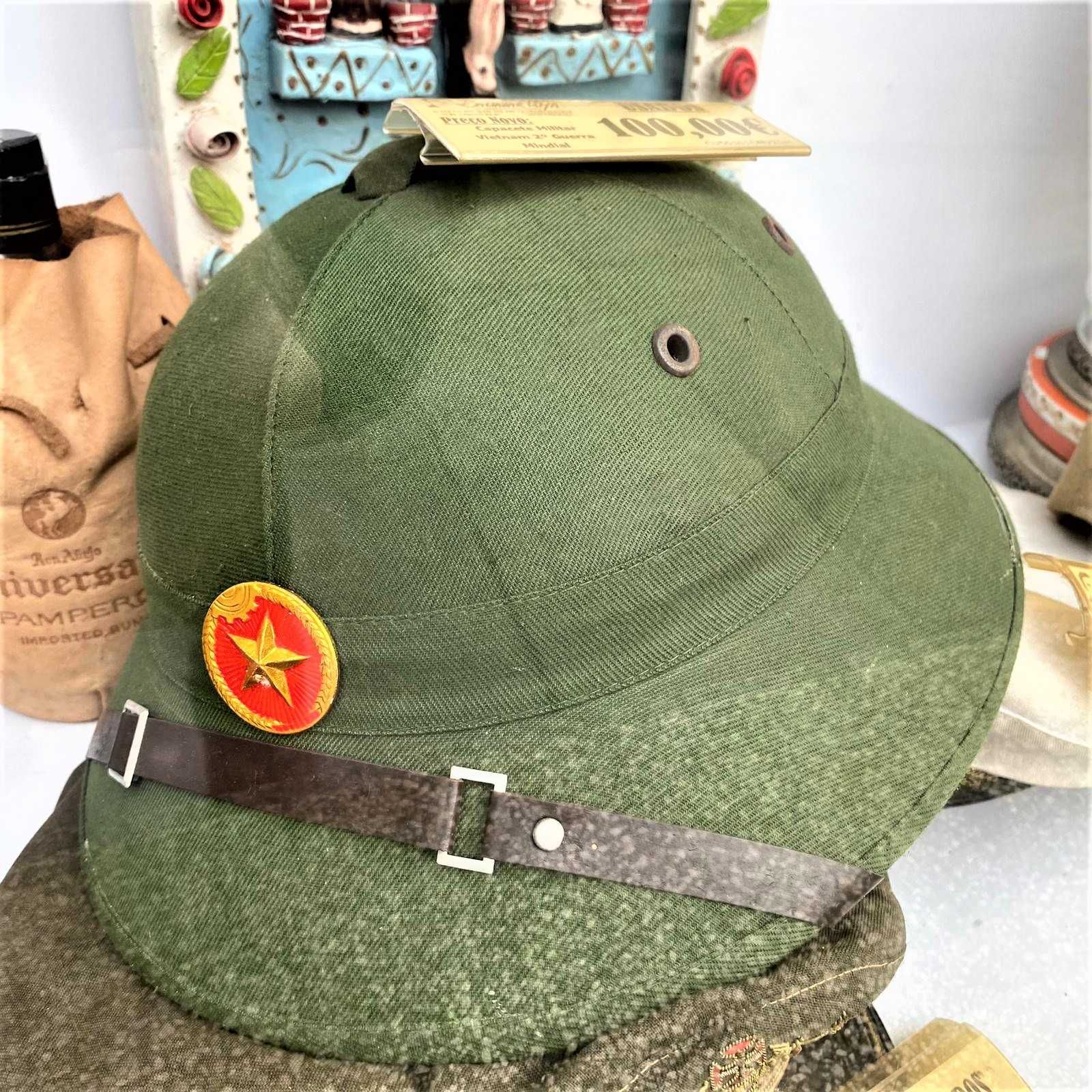 Capacete Militar Vietnam 2º Guerra Mundial