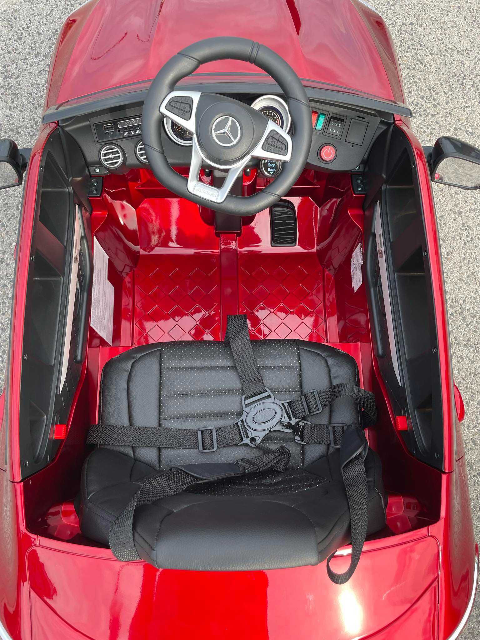 Samochód na Akumulator Mercedes GLC 63S Koła EVA USB Lakierowany 4×4