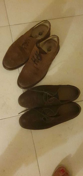 Sapatos de camurça Homem