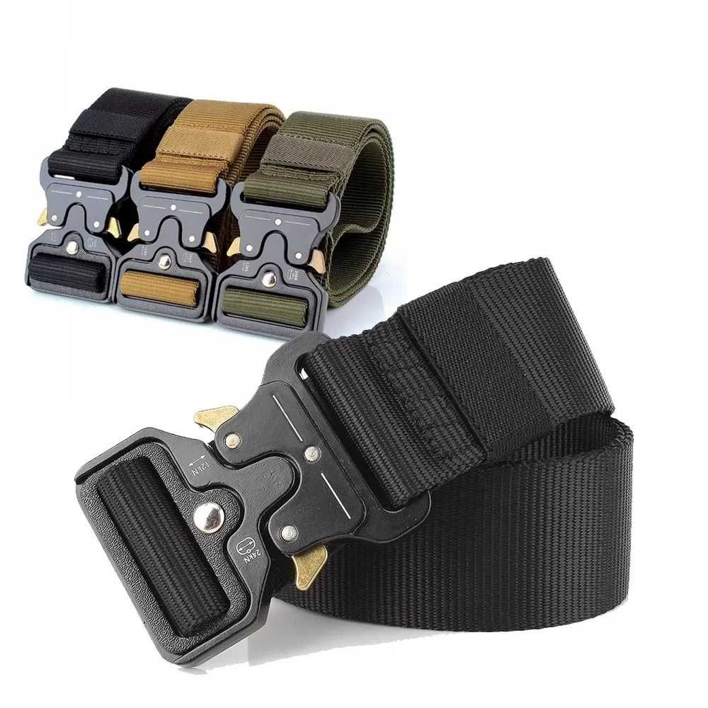 Ремінь тактичний Assault Belt з металевою пряжкою 125 см