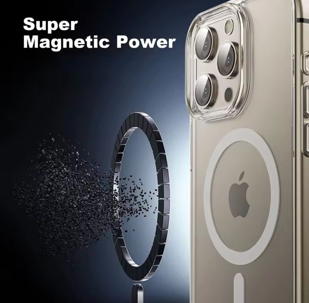 Etui MAGSAFE SHOCK CASE iPhone 15 Pro + grati