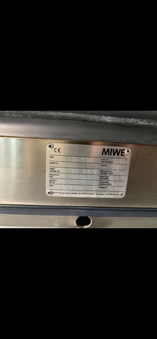 Конвекційна піч. Пароконвектомат .Miwe aero. Розстойка Miwe.Unox.