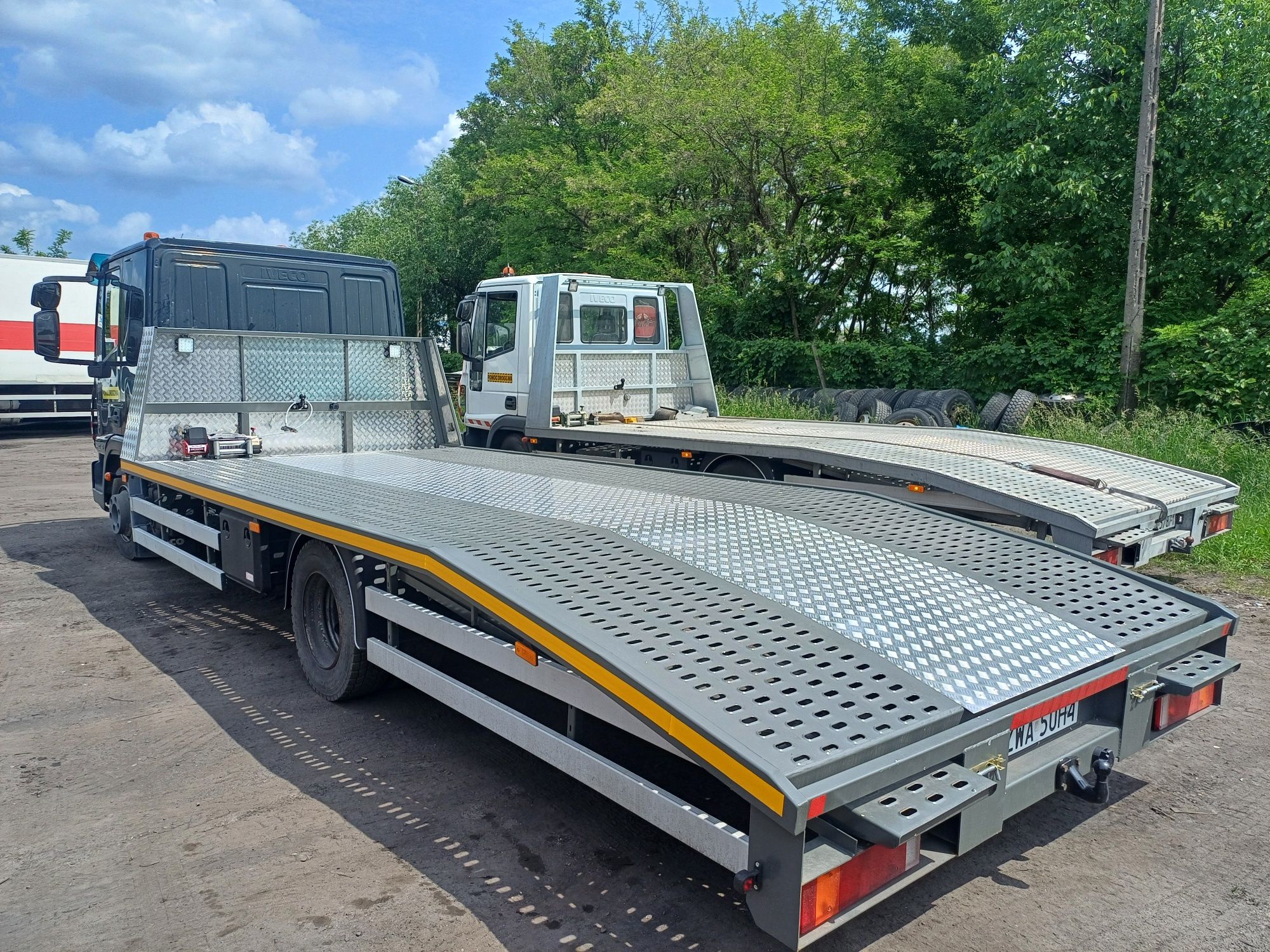 Pomoc drogowa iveco eurocargo nowy najazd