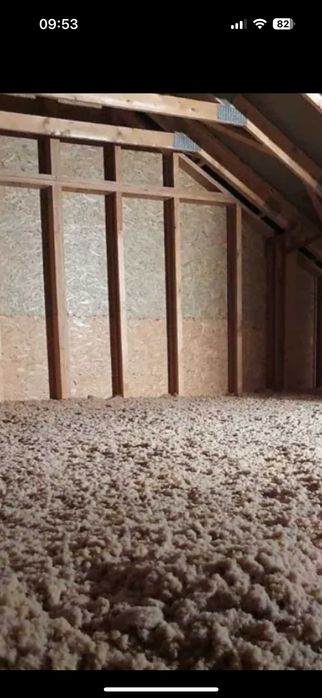 ocieplenia wełną celulozową wdmuchiwaną, wełną drzewną STEICOzell