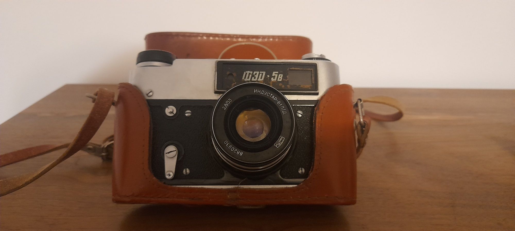 Aparat analogowy fed 30 50B obiektyw 2,8/55 prl retro klasyk