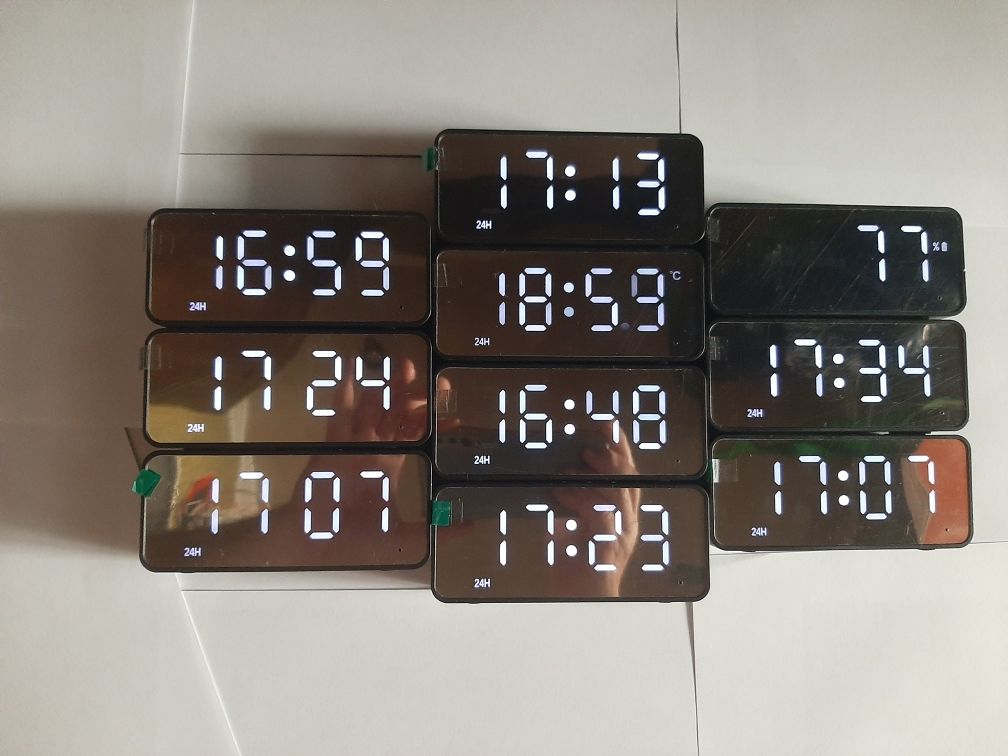 Компактные настольные часы с bluetooth G-50.