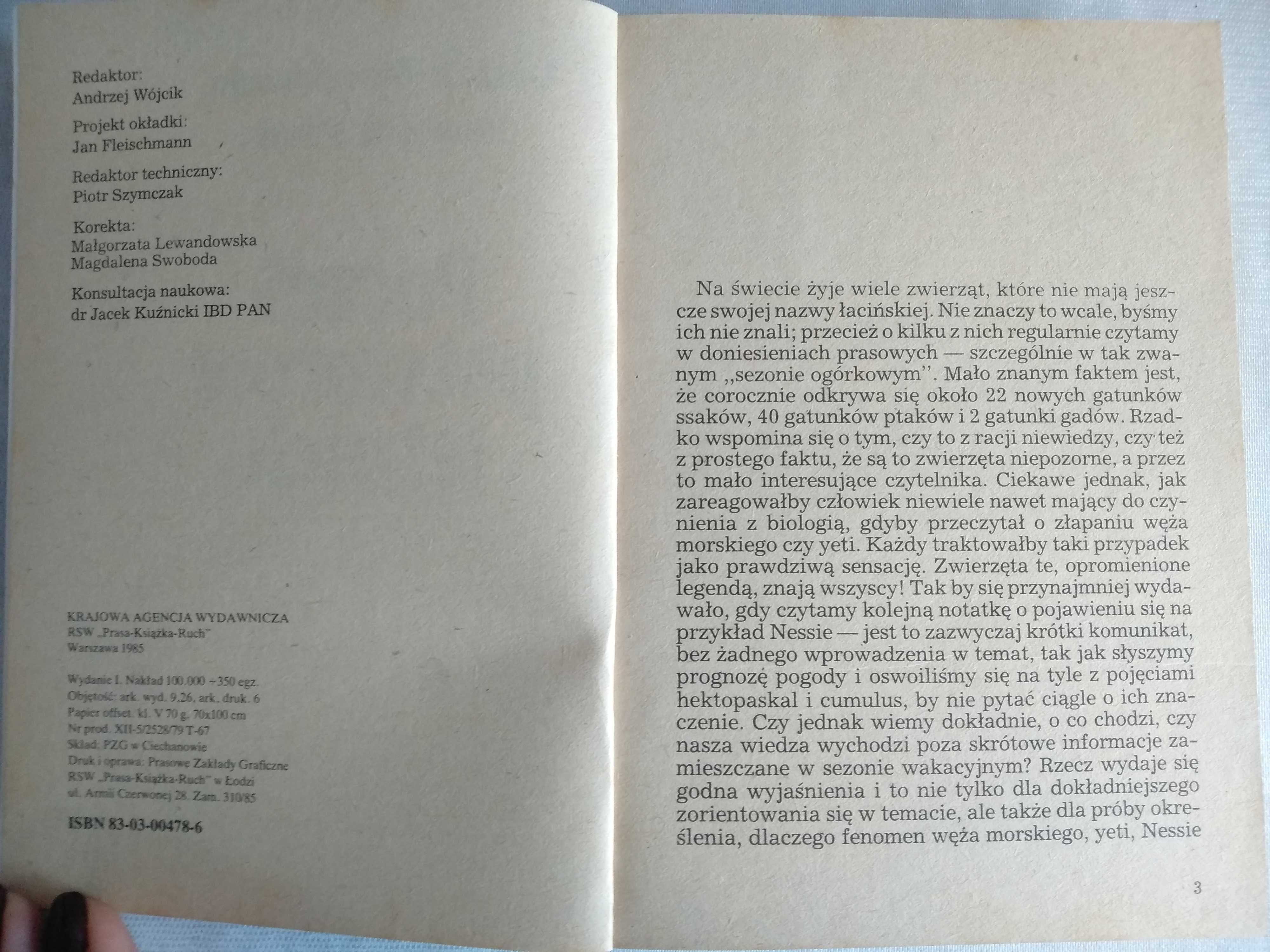 "Poczet potworów letnich" Leszek Kleczkowski Sławomir Pikuła