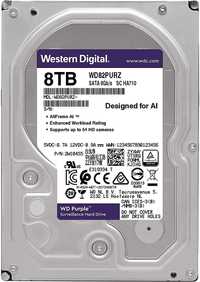Disco Rígido 3.5" Western Digital Purple 8TB 7200RPM 256MB SATA III