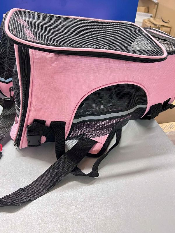 Transporter • Różowy • Torba Podróżna Dla Psa Kota do 10kg ‼️ Lotniczy