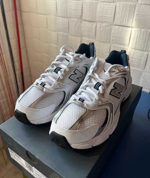 New Balance_530_white Moda_Buty_Mokasyny Mokasyny R.40