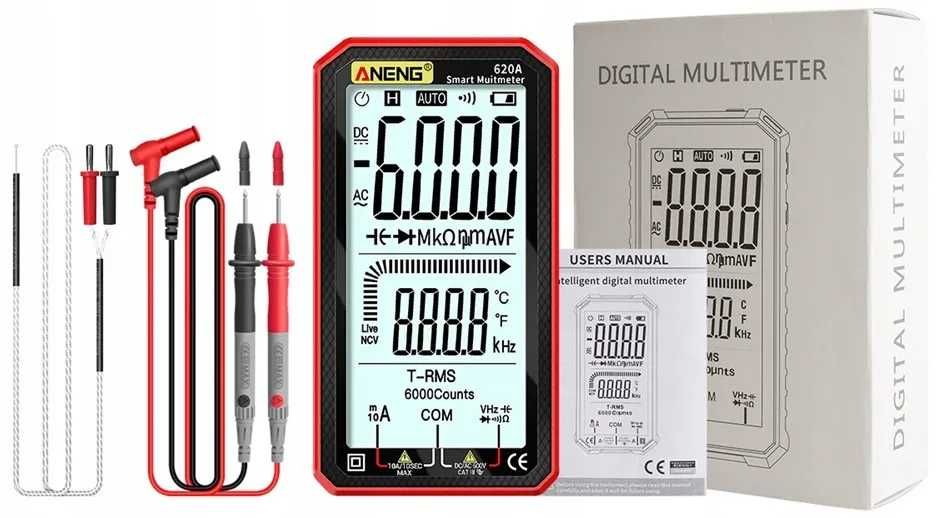 Miernik cyfrowy profesjonalny Aneng 620