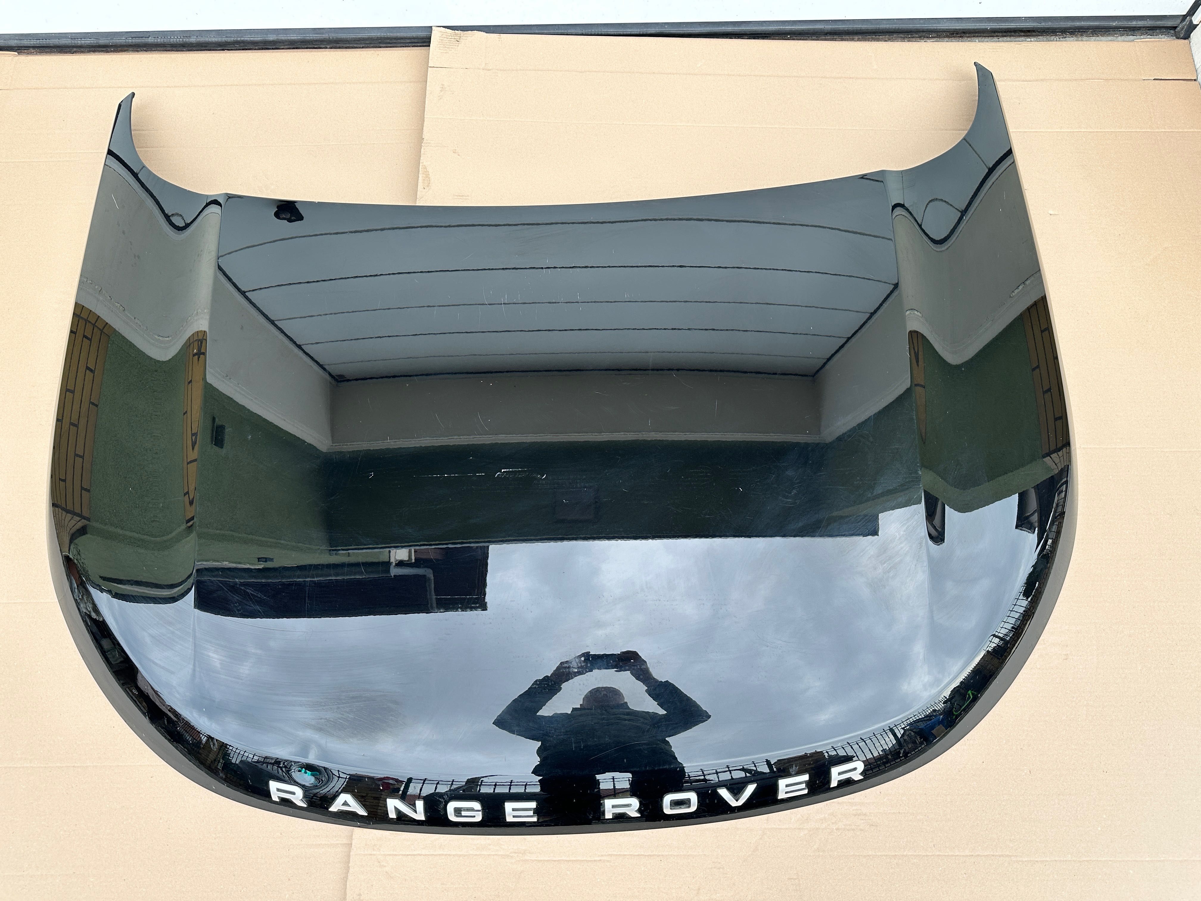 Range Rover Evoque II L551 18- Maska Pokrywa Silnika Czarna Ładna