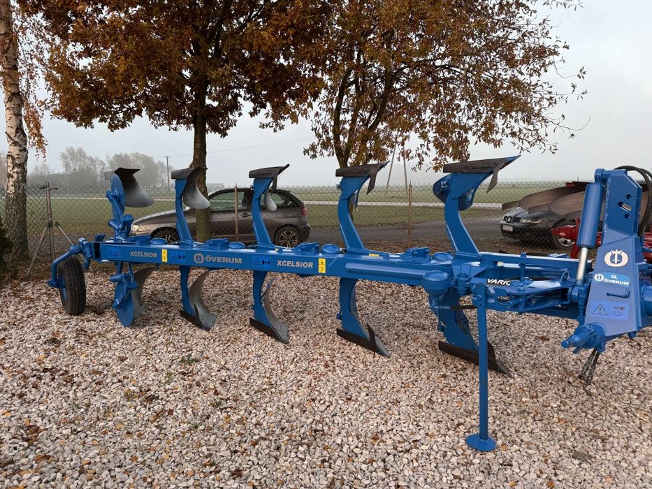 Pług 5 skibowy Obrotowy Overum Xcelsior CX!! Gruba rama!! Igła!! Kuhn