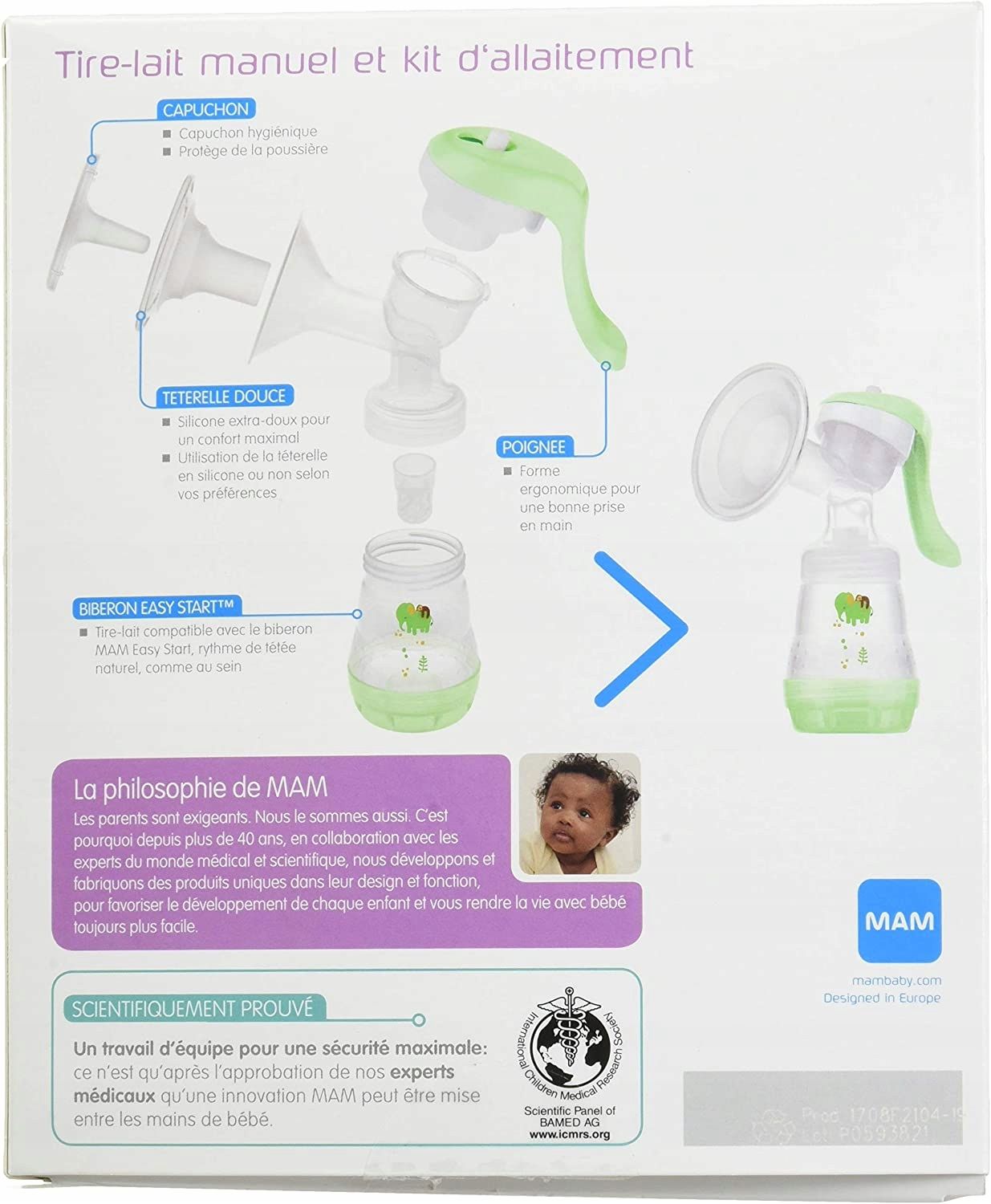 Mam Easy Start Anti-Colic Laktator ręczny