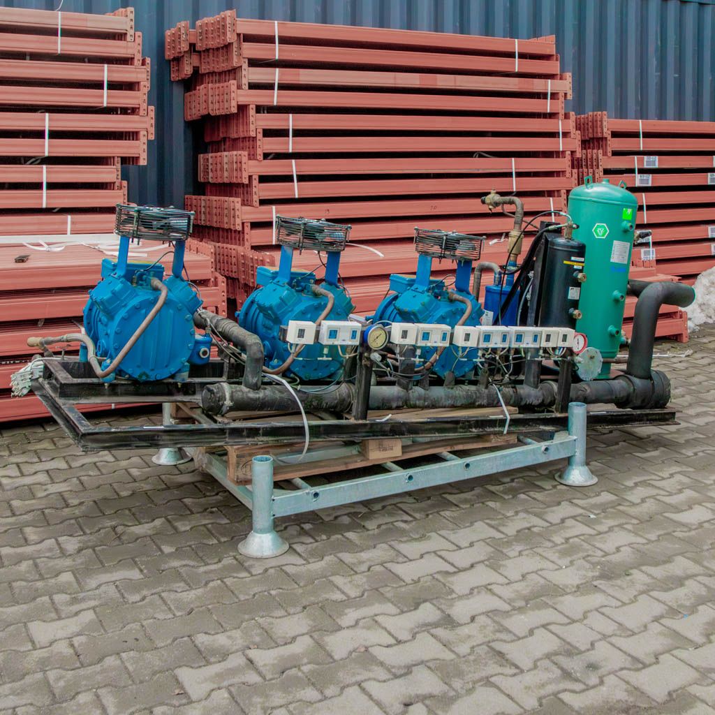 Zestaw sprężarkowy FASCOLD 3x sprężarka S 10 51 Y 3×51 m3/h