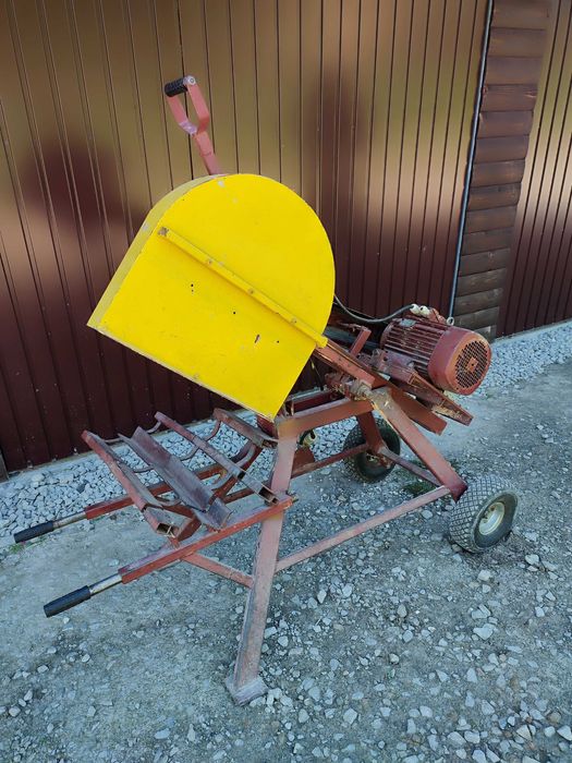 PIŁA DO DREWNA Ø500 mm Cyrkularka Wahadłowa Kołyskowa KRAJZEGA 4kW