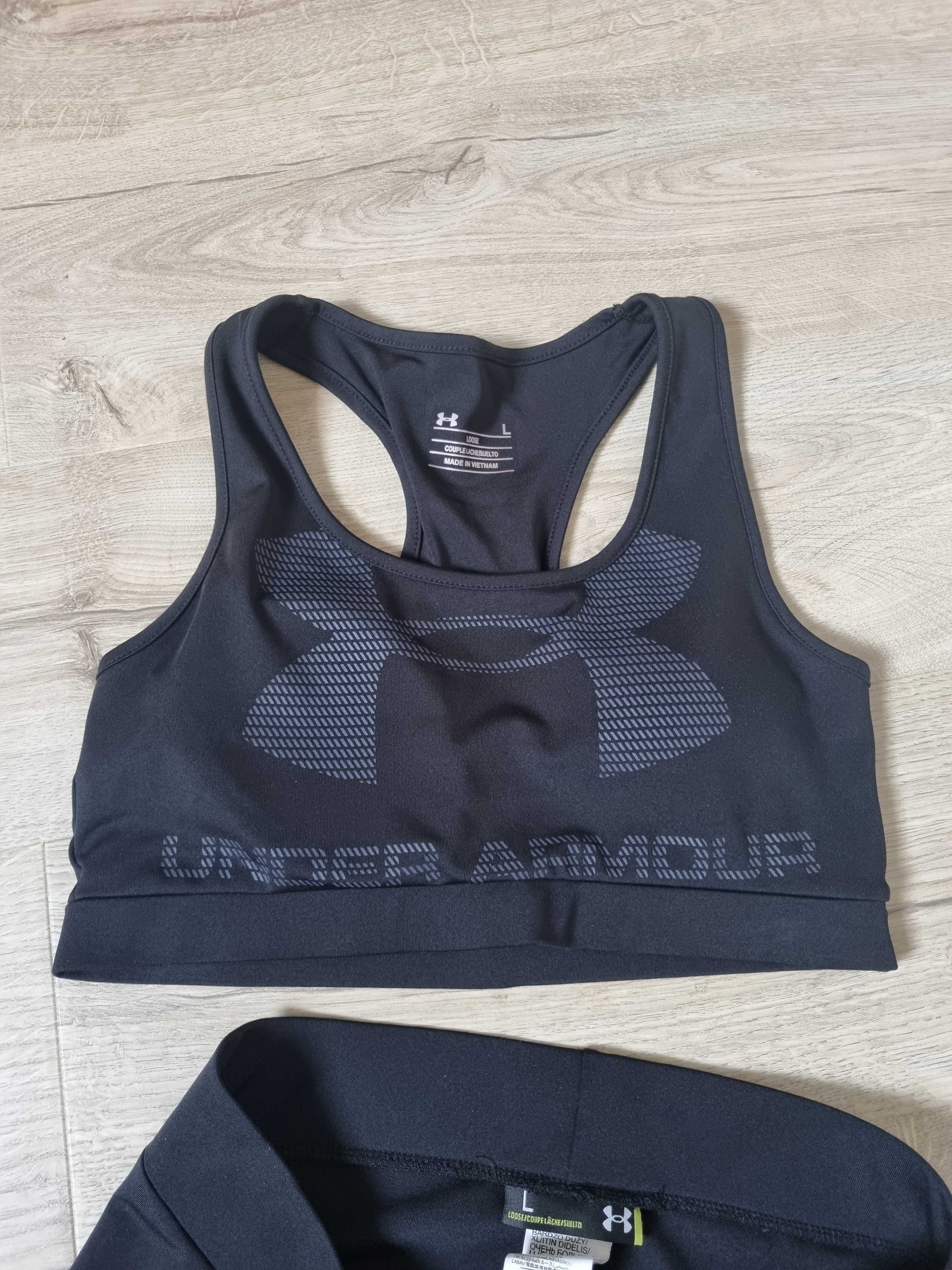 NOWY komplet damski do ćwiczeń Top rozmiar L under armour