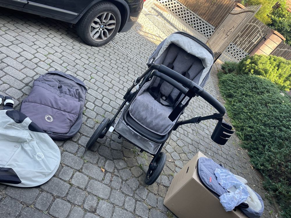 Bugaboo fox spacerowka i gondola i fotelik