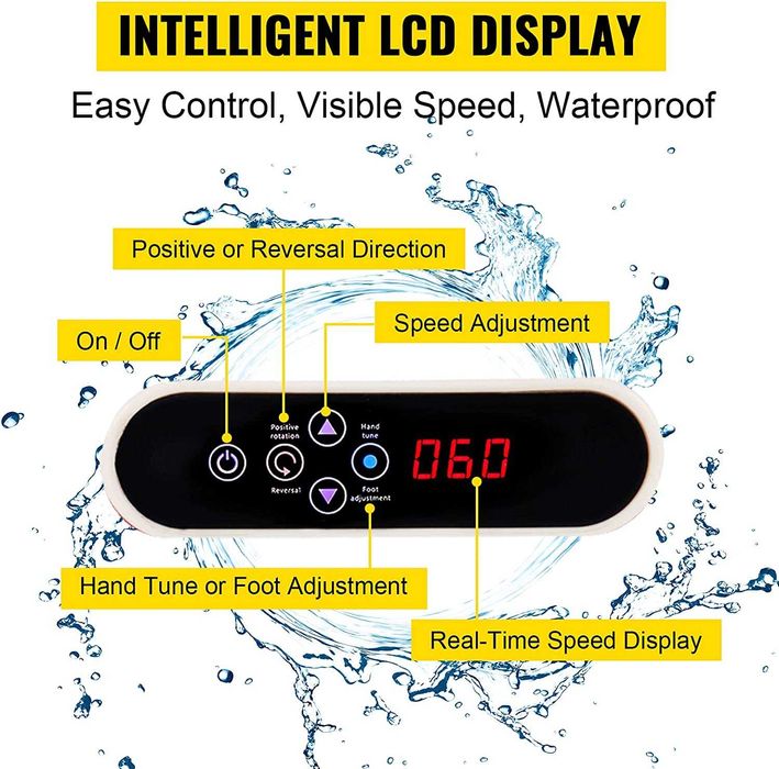 (NOVA) Máquina elétrica de fazer cerâmica 25 cm, 350 W 220 V