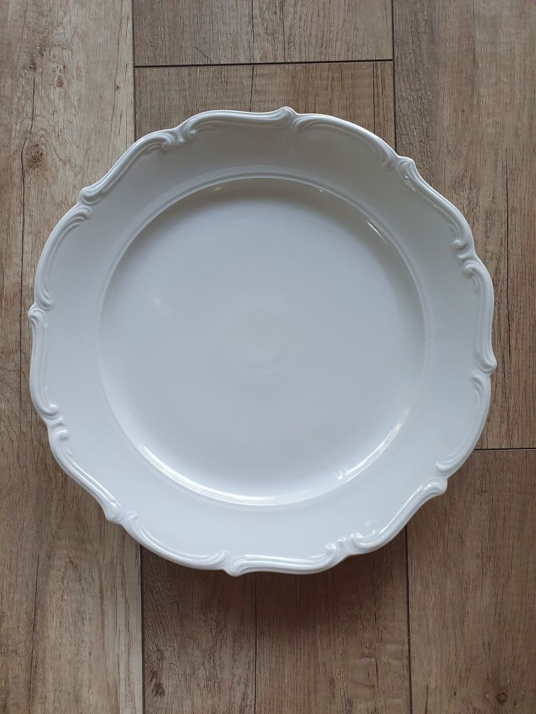 Porcelanowa patera półmisek talerz z okresu PRL Wałbrzych ø 32 cm