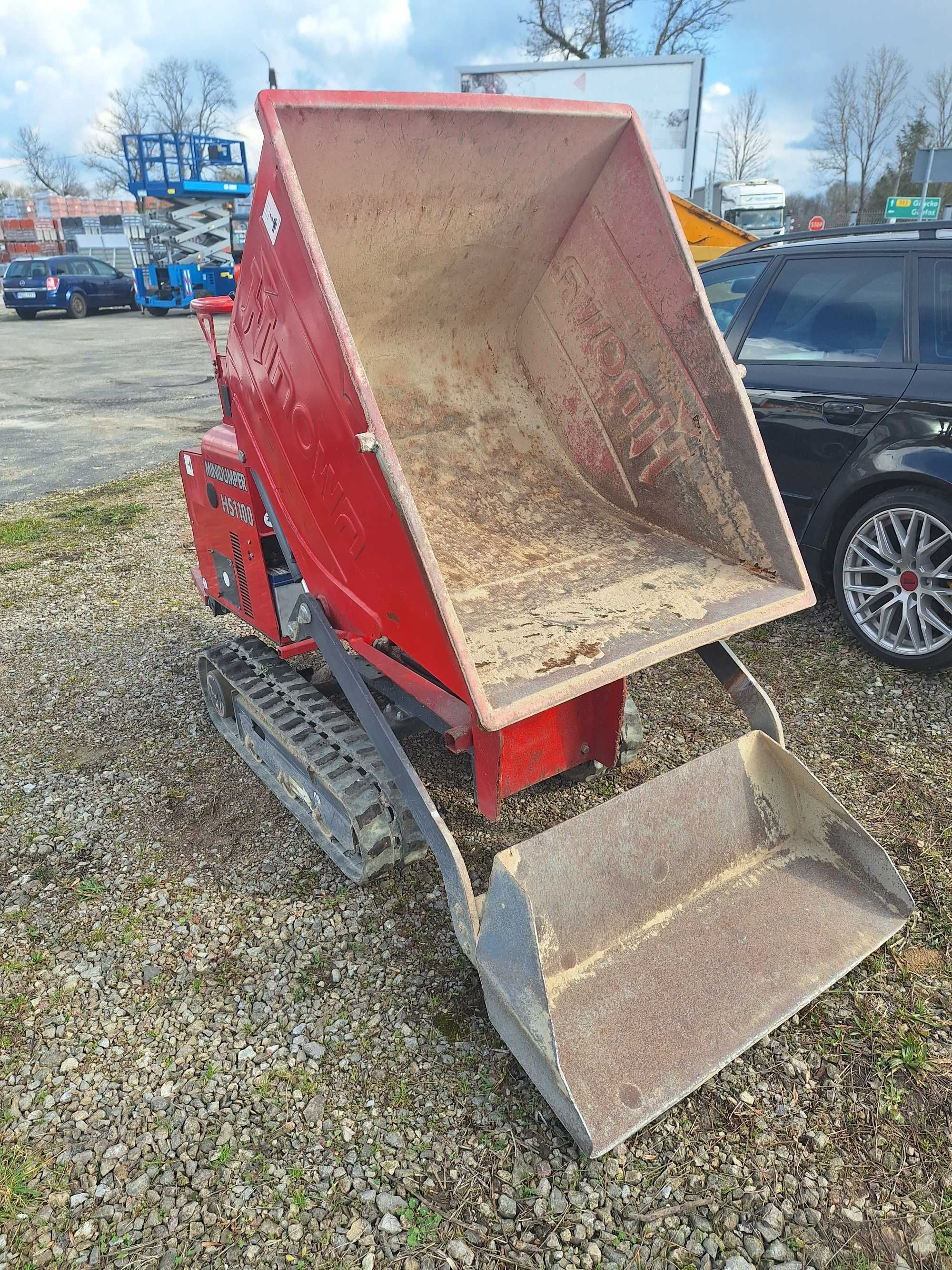 Wynajem  Wozidła gąsienicowego samo załadowczego