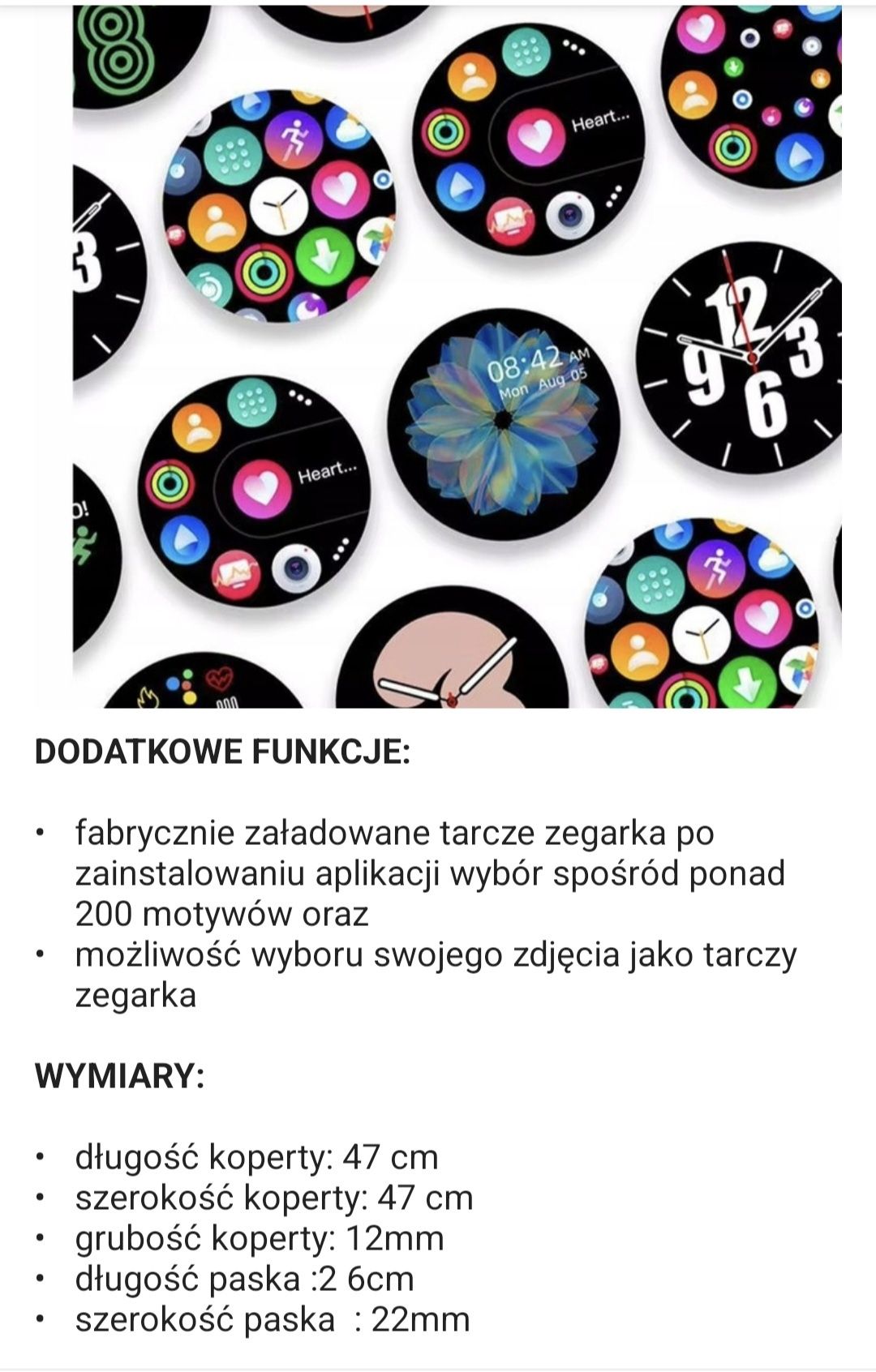 Nowy smartwach smartband