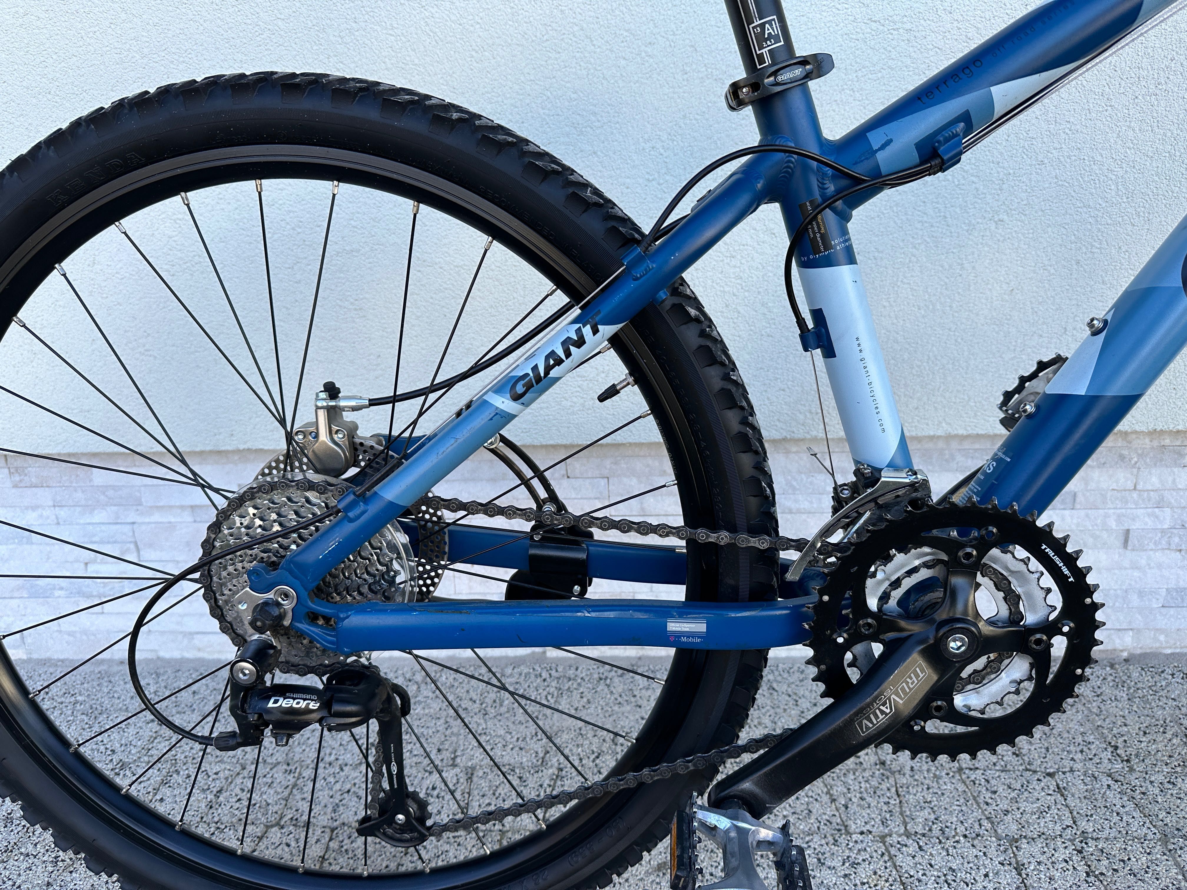Rower GIANT - Mtb, koła 26, Deore, hamulce hydrauliczne, rama XS