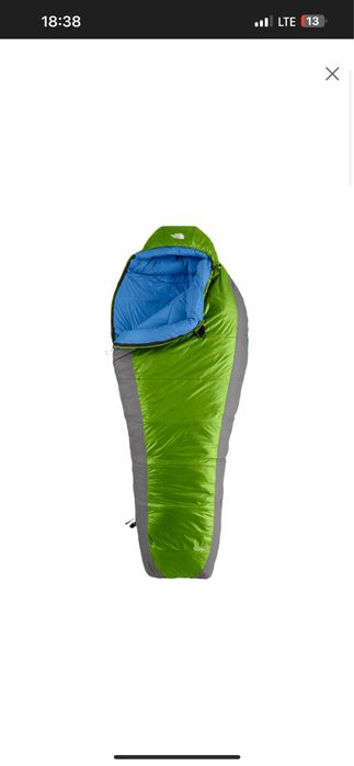 Чолвоічий зимовий  пуховий спальник The North Face Snow Leopard